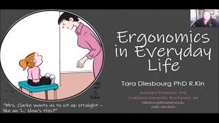 Ergonomics of Everyday Tasks Part 2 Tara Diesbourg