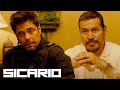 Alejandro Confronts Fausto Alarcón | Sicario (2015)