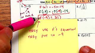 1 4 function notation part 1