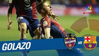 Golazo de Bardhi (3-1) Levante UD vs FC Barcelona
