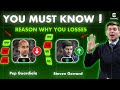 Guardiola vs Gerrard: Who's the Best Possession Game Manager in eFootball 2025? 🤔