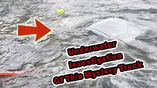 Conducting An Underwater Investigation