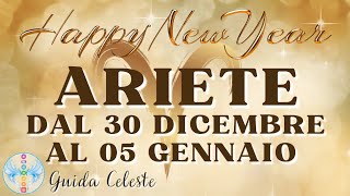 ♈️ ARIETE ♈️ DAL 30 DICEMBRE '24 AL 5 GENNAIO '25 #oroscopo #previsione #tarocchiinterattivi #ariete