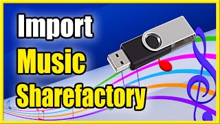 How to Import Music to Sharefactory PS5 & Download from USB (Best Tutorial)