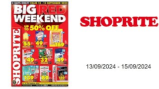 Shoprite specials (ZA) - 13/09/2024 - 15/09/2024