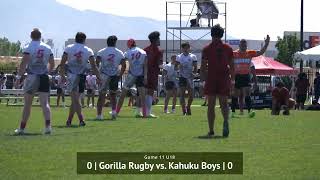 Gorilla Rugby vs  Kahuku Boys, , U18 Elite, NAI Salt Lake 7's 2023