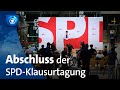 Vorbereitung auf Bundestagswahl 2025: Abschluss der SPD-Klausurtagung