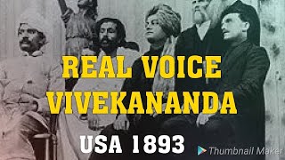 Swami vivekananda original voice || Swami vivekananda original speech in chicago