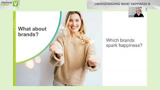 Understanding what happiness means - #Vitafoods 2022