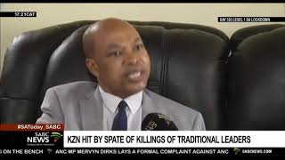 CoGTA in KZN says 27 traditional leaders were killed in the province over past three years