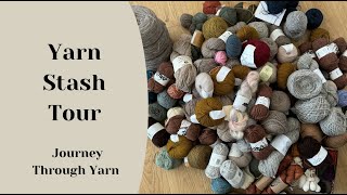 Yarn Stash Tour | Organisation and Project Plans