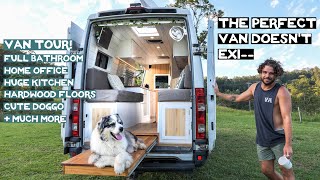 TINY HOME TOUR | The perfect VAN doesn't EXI-- Over 4 years of Van Life!