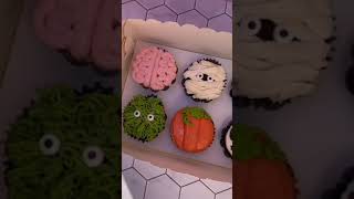 halloween cake | halloween cupcake decorating ideas | halloween cake #cake #halloween #shorts