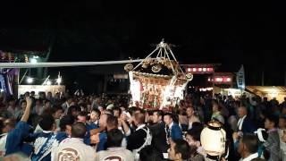 平塚市横内御霊神社例大祭御輿宮入