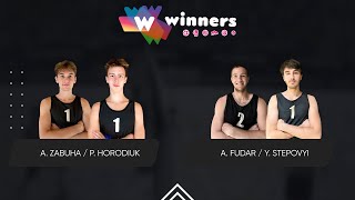 Winners Beach Volleyball. Men. A. Zabuha / P. Horodiuk - A. Fudar / Y. Stepovyi 28.01.2025