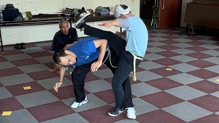 20250202 沖縄県那覇市 カポエイラ小禄南公民館練習 capoeira practice in Oroku Community Center, Okinawa