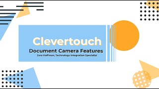 Document Camera / Hovercam Features