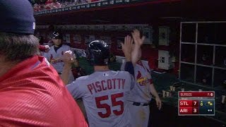 STL@ARI: Holliday drives home Piscotty with double