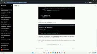Get current URL from browser using python