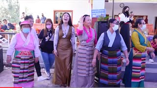 New Tibetan Losar Circle Dance 2022 | Gorshey Bylakuppe | bylakuppe losar 2022 | latestTibetan Chuba