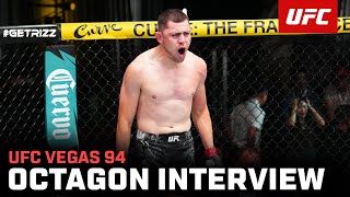 Steve Garcia Octagon Interview | UFC Vegas 94