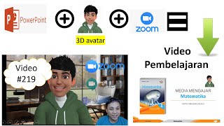 219. Membuat Video Pemebelajaran pakai Zoom tampak Avatar 3D atau Augment Reality (Loomielive)