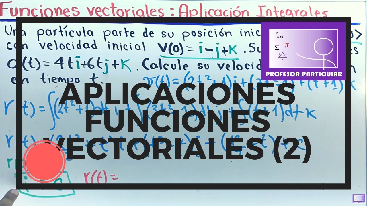 Aplicaciones De Las Funciones Vectoriales - Prodesma