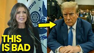 Trump in TOTAL PANIC as Kristi Noem is HEAVILY LEAKING