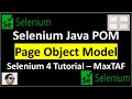 Page Object Model Selenium Webdriver | Selenium Java Page Object Model | Selenium Java POM
