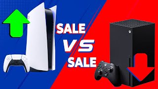 How PS5 Killed Xbox Series X Sales? xbox vs ps And ps5 vs xbox series x