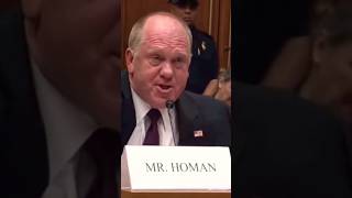 Border Czar Tom Homan, “Your comments are disgusting”