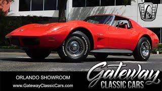 1974 Chevrolet Corvette For Sale Gateway Classic Cars of Orlando #2359