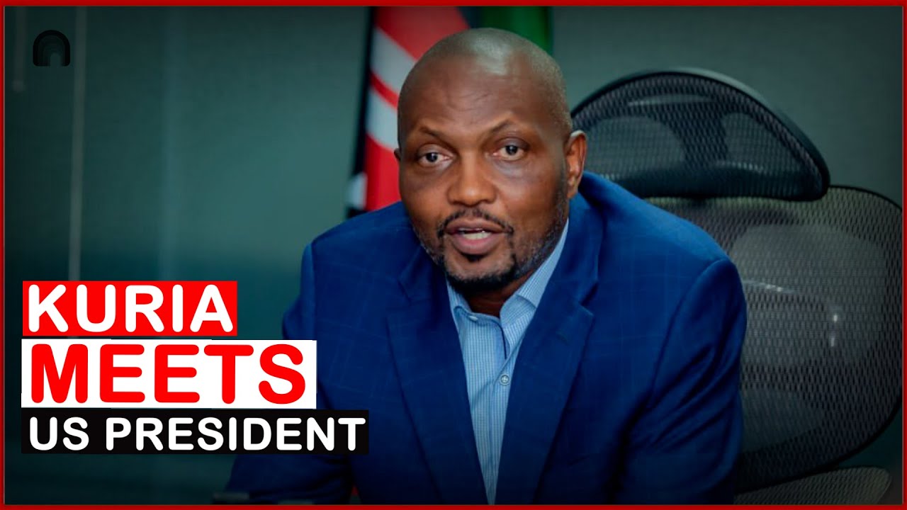 Moses Kuria Meets US President Joe Biden| News54 - YouTube