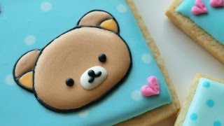 How To Decorate A Rilakkuma Cookie