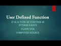 User defined function part3