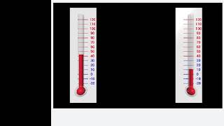 vPython Dual Thermometers