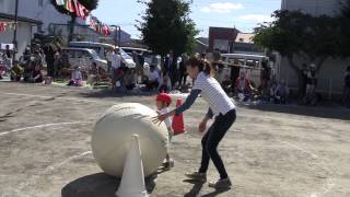 龍　運動会　玉転がし　2013