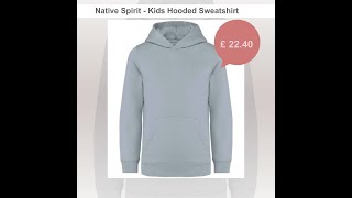 Native Spirit - Kids Hooded Sweatshirt