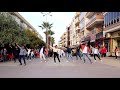 gaziemir belediyesi flashmob halk oyunları gösterisi