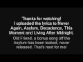 disturbed this moment lyrics song hd