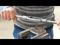 reaming and tapping practice drilling hole tapping tape and tape wrench