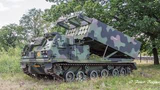 American M270 MLRS deployed in Donbas for the first time.