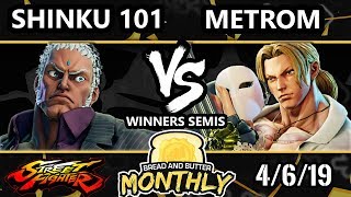 BnB 11 SFV - shinku101 (Urien) Vs. MetroM (Vega) - Street Fighter V Winners Semis