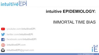 intuitive EPI - Immortal time bias