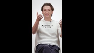 Tom Holland, welcome to the "Survivor" fandom #shorts #tomholland #crowdedroom