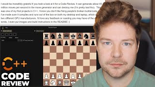 C++ CHESS ENGINE using Walnut! // Code Review