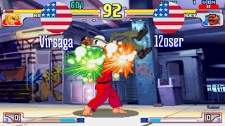 FT5 @sfiii3nr1: Virsaga (US) vs 12oser (US) [SF III 3rd Strike sfiii sf3 Fightcade] Sep 3