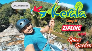 Kerala Spices Garden Visit | Zipline Experience| Family Trip #munnar #kerala