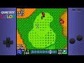 mario golf nintendo game boy color gameplay.