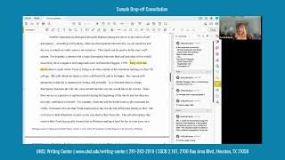 Sample Drop Off Consultation